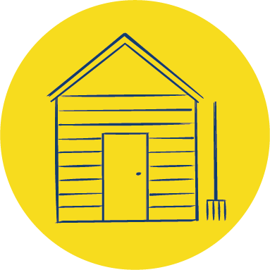 Icon Gartenhaus Werkstatt Kleiner